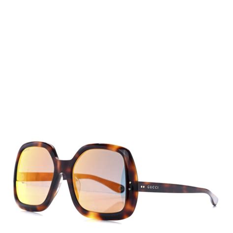 gucci - gg0625s men sunglasses - havana brown|gucci havana sunglasses women.